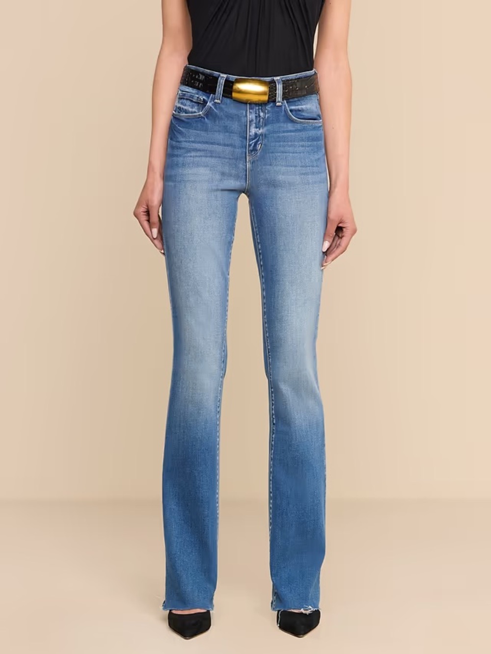 L’Agence Ruth Straight Leg Jean
